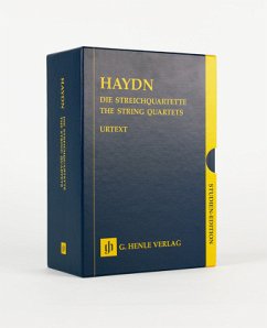 Die Streichquartette, 12 Bde., Partituren\The String Quartets, 12 vol., scores - Joseph Haydn - Die Streichquartette - 12 Bände im Schuber. The String Quartets, 12 vol., scores