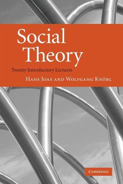 Social Theory - Joas, Hans;Knöbl, Wolfgang