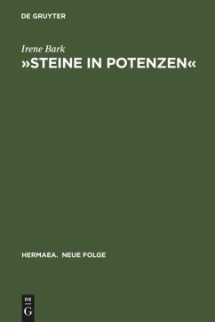 »Steine in Potenzen« - Bark, Irene