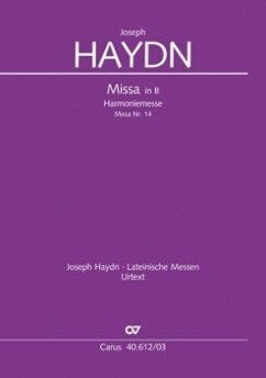 Harmoniemesse in B (Klavierauszug) - Haydn, Joseph