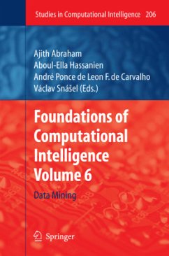Foundations of Computational Intelligence - Abraham, Ajith / Hassanien, Aboul-Ella / Carvalho, André Ponce de Leon F. de / Sná¨el, Václav (ed.)