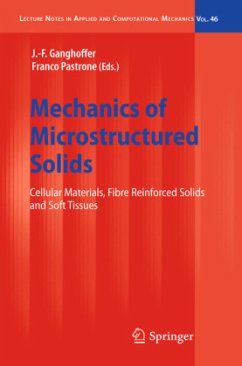 Mechanics of Microstructured Solids - Ganghoffer, J.-F. / Pastrone, Franco (ed.)