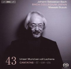Cover Sämtliche Kantaten Vol.43