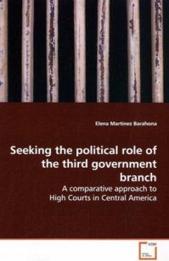 Seeking the political role of the third government branch - Martínez Barahona, Elena