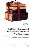 Colleges of Advanced Education in Australia: A lasting legacy