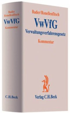 Verwaltungsverfahrensgesetz (VwVfG), Kommentar - Bader, Johann / Ronellenfitsch, Michael (Hrsg.)