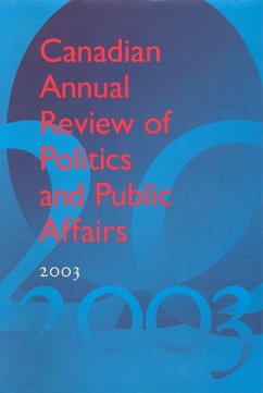 Canadian Annual Review of Politics & Public Affairs - Mutimer, David