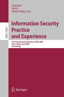 Information Security Practice and Experience - Bao, Feng / Li, Hui / Wang, Guilin (Volume editor)