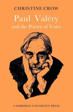 Paul Val Ry and Poetry of Voice - Crow, Christine M.