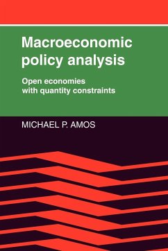 Macroeconomic Policy Analysis - Amos, Michael P.; Michael P., Amos