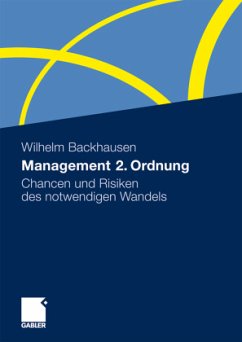 Management 2. Ordnung - Backhausen, Wilhelm