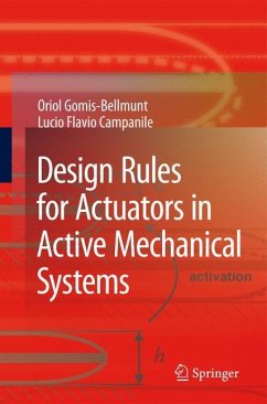 Design Rules for Actuators in Active Mechanical Systems - Gomis-Bellmunt, Oriol;Campanile, Lucio Flavio