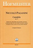 Cantabile op.17 für Altblockflöte (Flöte) und Gitarre Partitur und Stimme Cantabile op.17 für Altblockflöte (Flöte) und Gitarre Partitur und Stimme