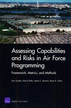 Assessing Capabilities and Risks in Air Force Programming - Snyder, Don; Mills, Patrick; Resnick, Adam C; Fulton, Brent D