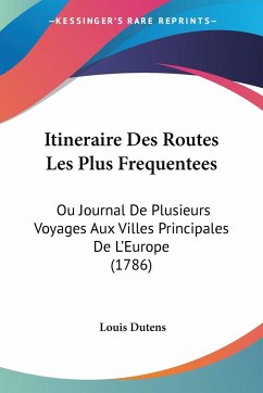 Itineraire Des Routes Les Plus Frequentees