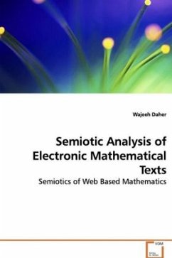 Semiotic Analysis of Electronic Mathematical Texts - Daher, Wajeeh