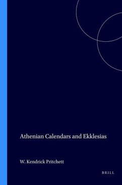 Cover Athenian Calendars and Ekklesias