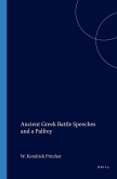 Ancient Greek Battle Speeches and a Palfrey