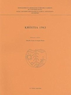 Khóstia 1983: Rapport Préliminaire Sur La Seconde Campagne de Fouilles Canadiennes À Khóstia En Béotie, Grèce Centrale