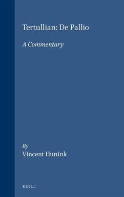 Tertullian, de Pallio - Hunink, Vincent