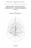 Théodore Méliténiote: Tribiblos Astronomique: Livre I