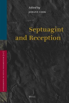 Septuagint and Reception - Cook, Johann