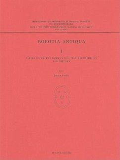 Boeotia Antiqua I: Papers on Recent Work in Boiotian Archaeology and History