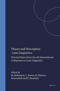 Theory and Description in Latin Linguistics