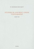 Studies in Ancient Greek Topography