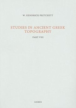 Studies in Ancient Greek Topography - Pritchett, W K