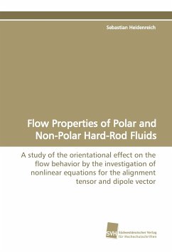 Flow Properties of Polar and Non-Polar Hard-Rod Fluids - Heidenreich, Sebastian