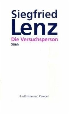 Die Versuchsperson - Lenz, Siegfried