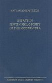 Essays in Jewish Philosophy in the Modern Era