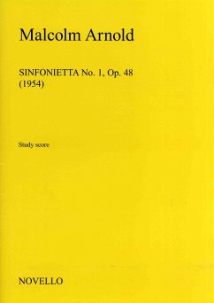 Sinfonietta no.1 op. 48 für 2 Oboen, 2 Hörner und Streichorchester Partitur