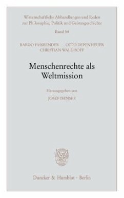 Menschenrechte als Weltmission. - Isensee, Josef (Hrsg.)