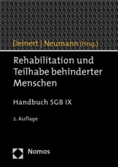 Rehabilitation und Teilhabe behinderter Menschen - Deinert, Olaf / Neumann, Volker (Hrsg.)