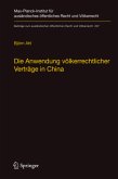 Die Anwendung völkerrechtlicher Verträge in China