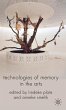 Technologies of Memory in the Arts - Bild 1