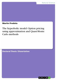 The hyperbolic model: Option pricing using approximation and Quasi-Monte Carlo methods - Predota, Martin