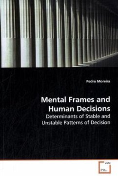 Mental Frames and Human Decisions - Moreira, Pedro