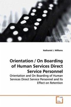 Orientation / On Boarding of Human Services Direct Service Personnel - Williams, Nathaniel J.