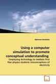 Using a computer simulation to promote conceptual understanding