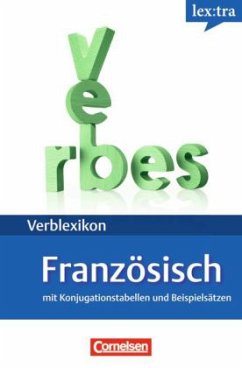 Cover lex:tra Verblexikon Französisch