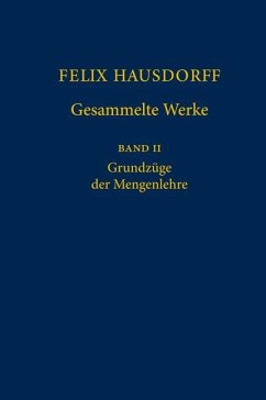 Felix Hausdorff - Gesammelte Werke Band II - Hausdorff, Felix