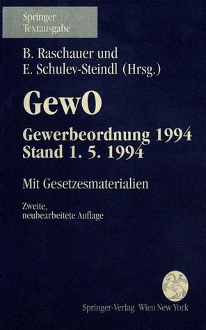 Gewerbeordnung 1994 (GewO)