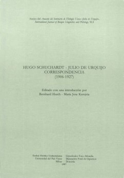 Hugo Schuchardt-Julio de Urquijo : correspondencia (1906-1927) - Kerejeta Sarriegi, María José; Hurch, Bernhard