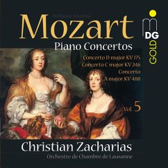 Klavierkonzerte Vol.5 (Kv 175,Kv 246 U.Kv 488) - Zacharias,Christian/Ocls