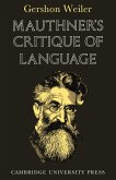 Mauthner's Critique of Language