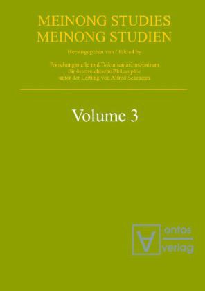 Meinong Studies. Meinong Studien Meinong Studies. Meinong Studien