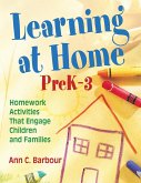 Learning at Home, PreK-3